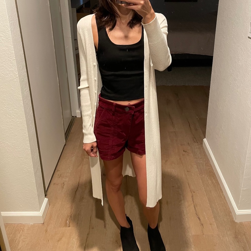 SOLD- Abercrombie & Fitch ribbed longline cardigan